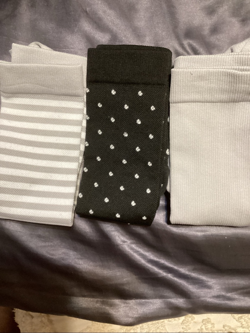 Trio of women’s support socks